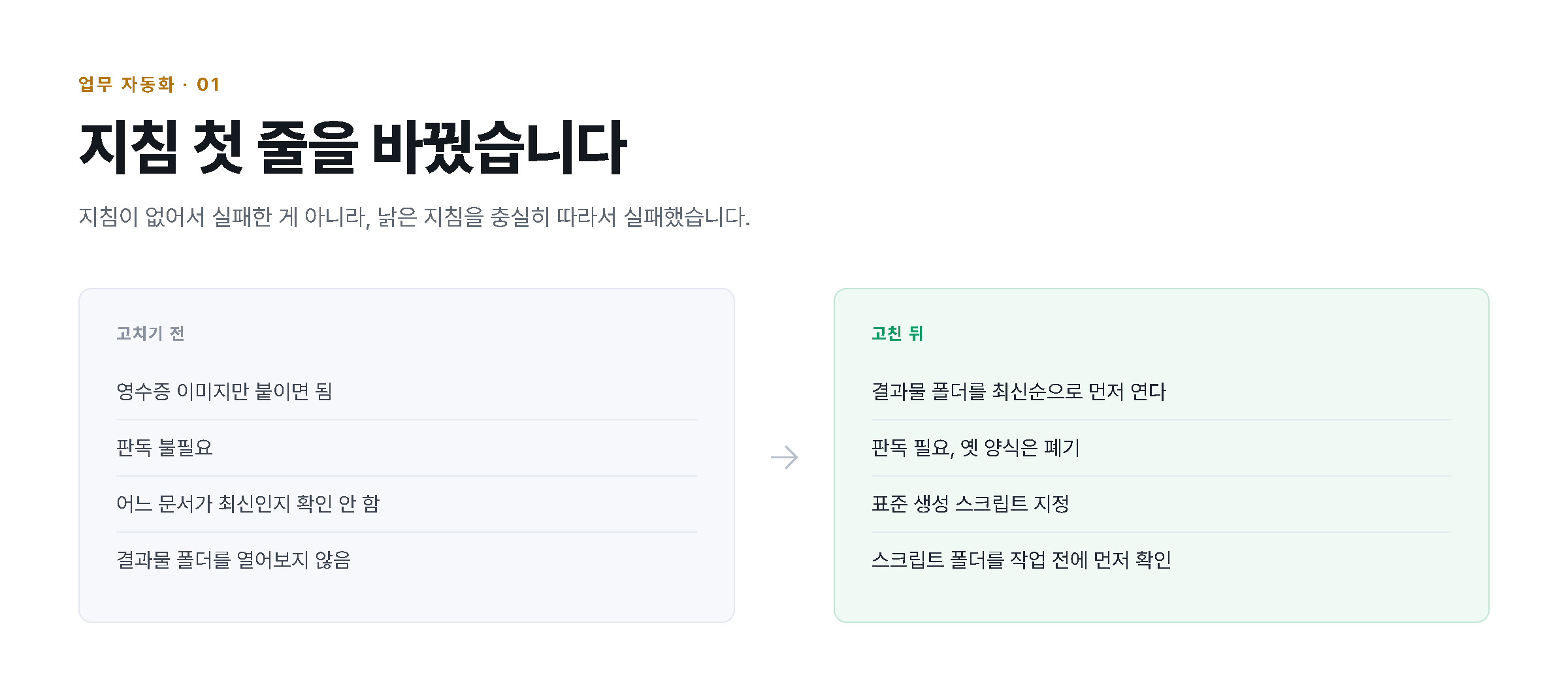 지침 첫 줄을 바꿨습니다